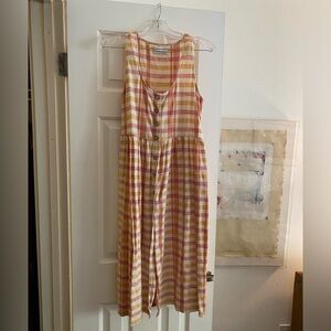 Urban Outfitters Plaid Midi Dress